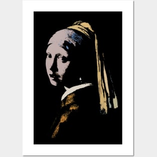 Girl with a pearl earring Posters and Art